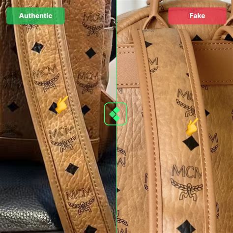 if the brass changes.color.on your mcm bag is fake|is a mcm bag genuine.